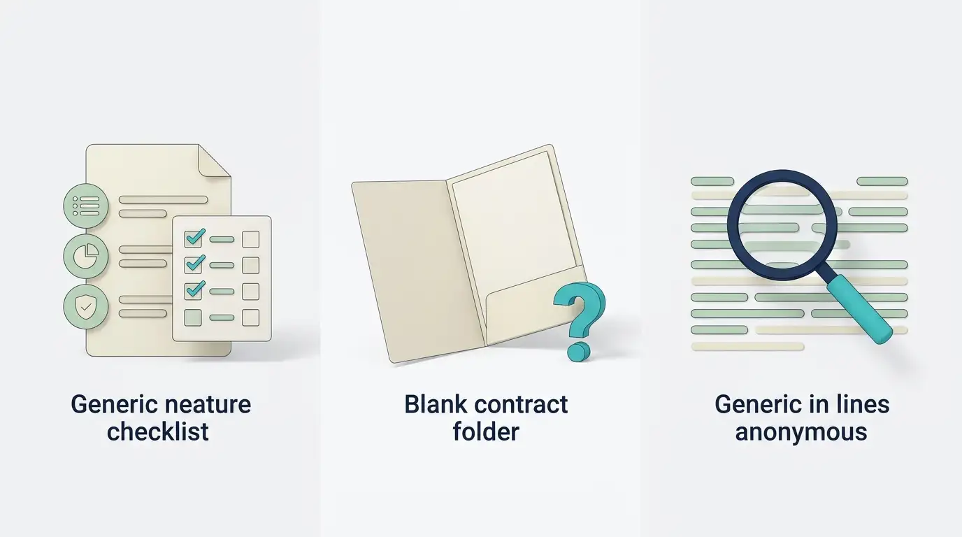 A diagram separating features, account terms and Great Britain licensing